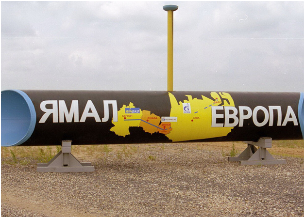 Россия прекратила закачку газа в трубопровод "Ямал-Европа"