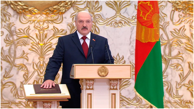 Узурпатор вступил в должность президента Белоруссии