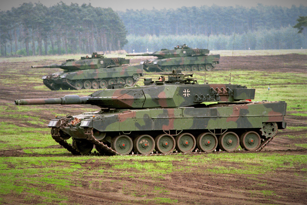 Германия приступила к подготовке украинских танковых экипажей